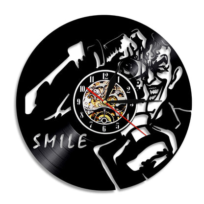 Classic Fashion Vinyl Clock Record Wall Clock Creative Retro Nostalgic Wall Clock