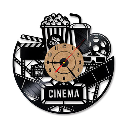 Classic Fashion Vinyl Clock Record Wall Clock Creative Retro Nostalgic Wall Clock