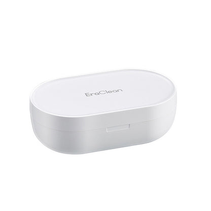 Convenient Ultrasonic Cosmetic Contact Lens Cleaning Box For Removing Tear Protein Contact Lens Cleaning Device