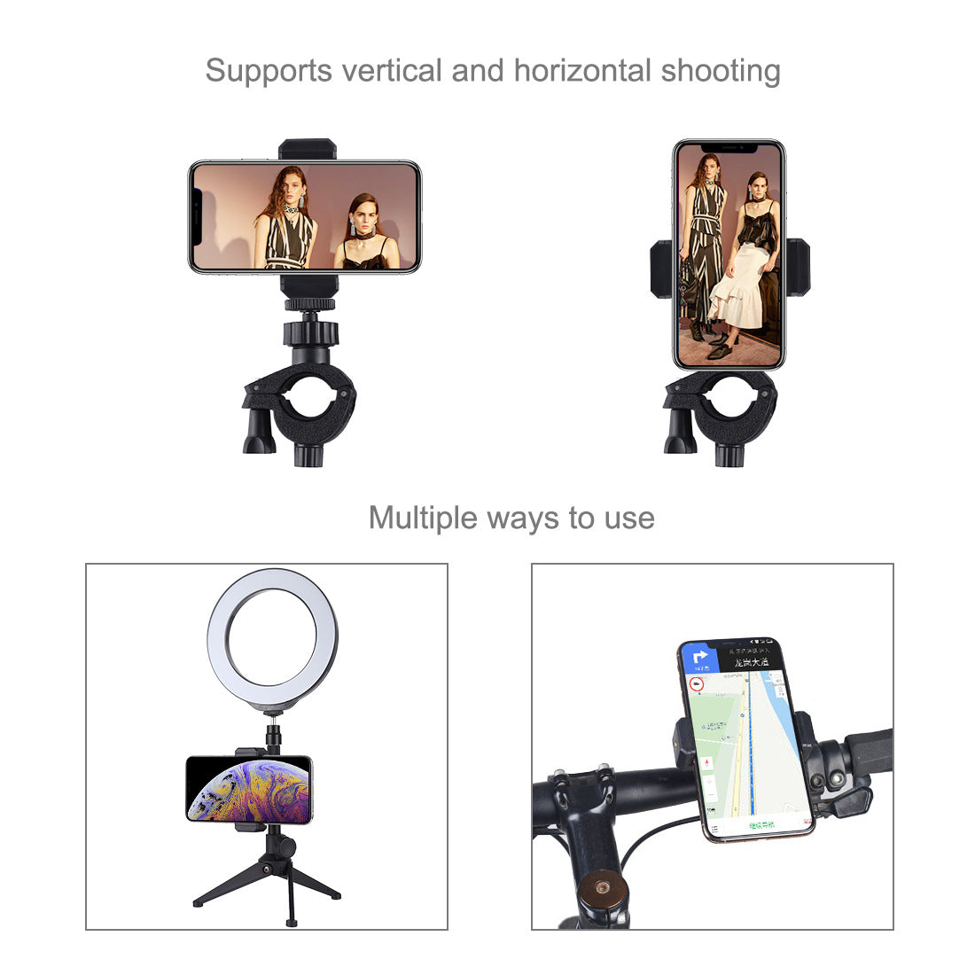 Puluz Fat Cow Ring Light Mobile Phone Holder Mobile Phone Live Support Ring Light Mobile Phone Holder