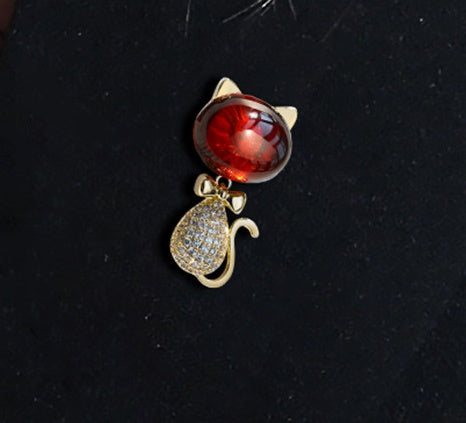 Cute And Fun Cat Elegant Brooch
