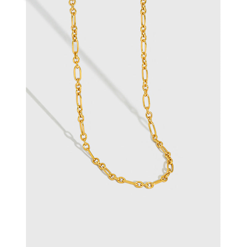 Sterling Silver Necklace Small Design Sense Personality Necklace Female Clavicle Necklace