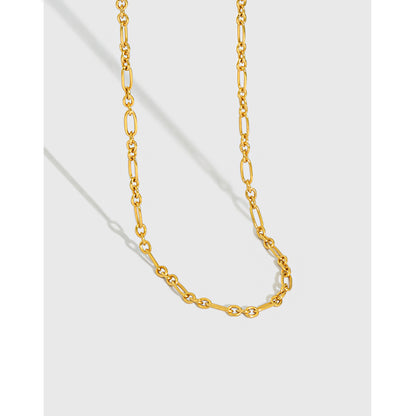 Sterling Silver Necklace Small Design Sense Personality Necklace Female Clavicle Necklace