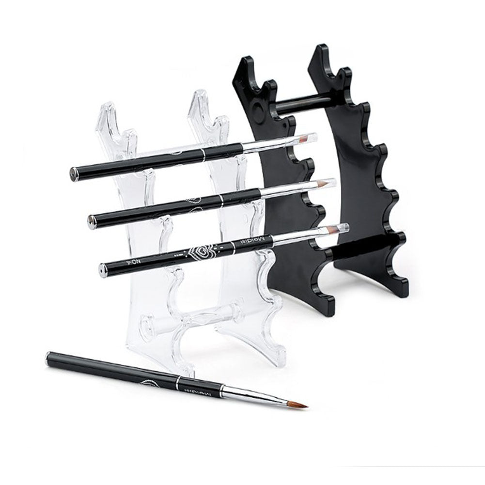 1 Set Nail Art Brush Holder Nail Salon Brushes Stylo Rack