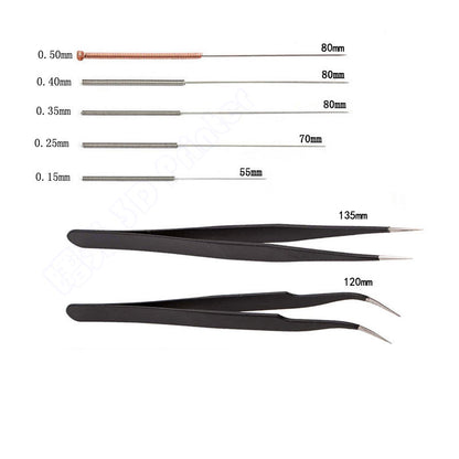 Printer Nozzle Cleaning Kit Package Tweezers