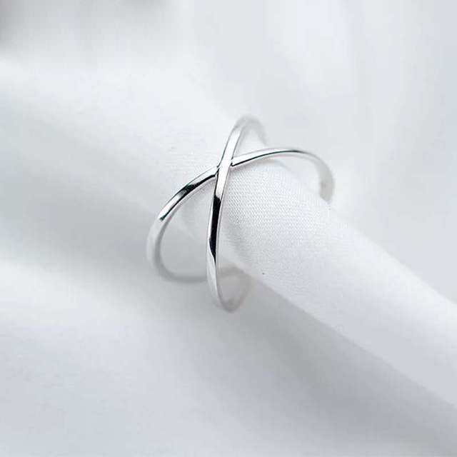 Sterling Silver Women's Jewelry, Large Retro Rings, Ladies Adjustable Rings