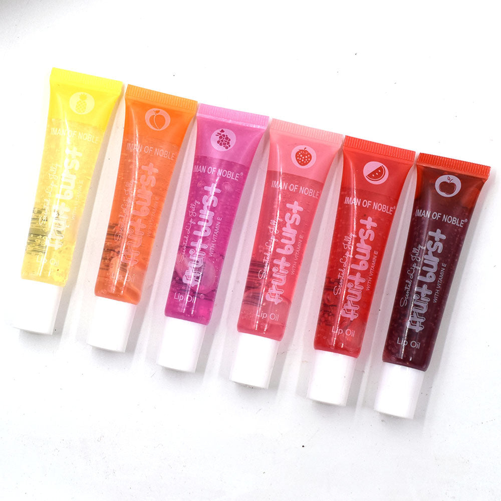 Fruit Bubble Transparent Hose Colorless Moisturizing Lip Oil Lip Honey 18Ml