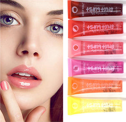 Fruit Bubble Transparent Hose Colorless Moisturizing Lip Oil Lip Honey 18Ml