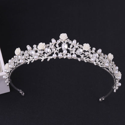 Flower Pearl Children's Hair Accessories Accessories Bridal Tiara