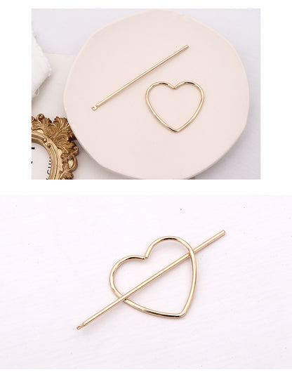 Geometric Metal Hairpin, Simple Modern Hairpin