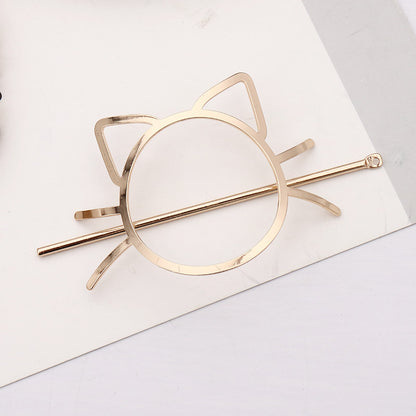 Geometric Metal Hairpin, Simple Modern Hairpin