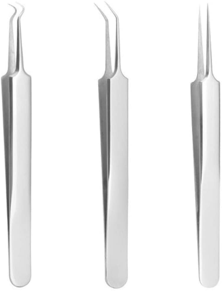 Beauty Tool Tweezers Three-piece Set