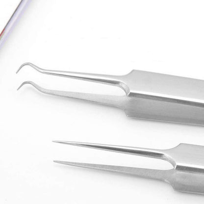 Beauty Tool Tweezers Three-piece Set