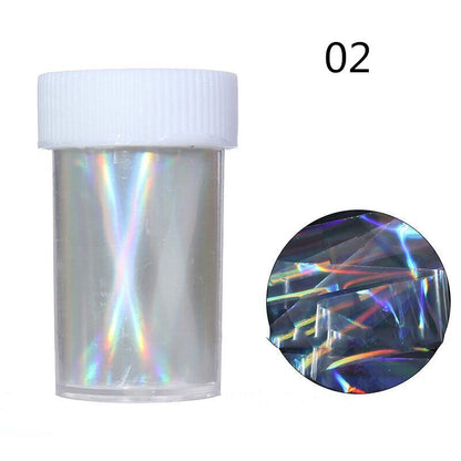 Transparent Nail Art Starry Sky Transfer Sticker Firework Starry Sky Paper