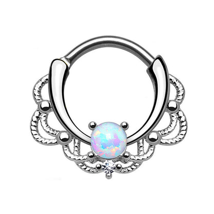 Nose Ring Nipple Ring Nose Nail Opal Piercing Jewelry
