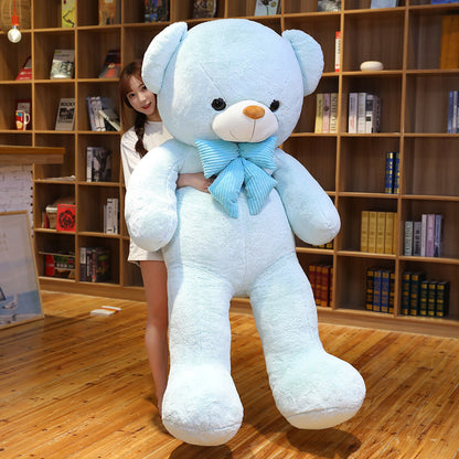 Sky Blue Teddy Bear Doll  Large Hug Bear