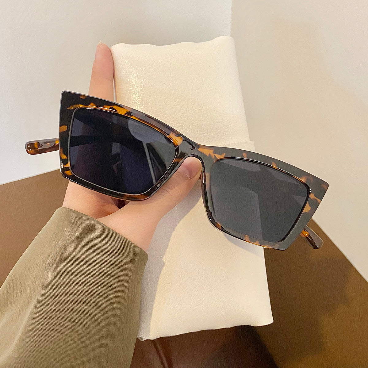 Big Box Sunglasses Female Glasses Summer Sun Shade Sunscreen