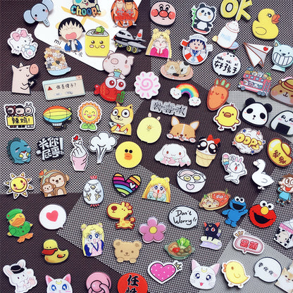 Brooch Cute Pin Acrylic Shaped Badge Cartoon Ins Trendy Gender Pin