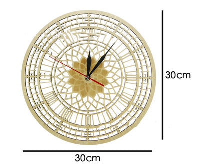 Wooden Wall Clock Custom London Big Ben Style Wall Clock Modern Wall Decoration Wall Clock