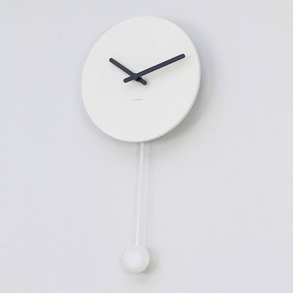 Living Room Swing Wall Clock Simple Silent Nordic Clock Creative Wall Clock