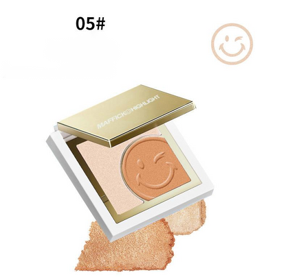 Smiley Face Highlight Trimming Plate