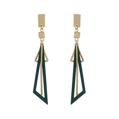 Series Metal Leaf Earrings Earrings Earrings Jewelry