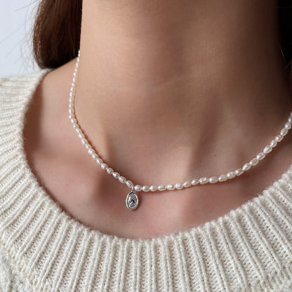 Special Shaped Beads Empress Pendant Necklace Necklace