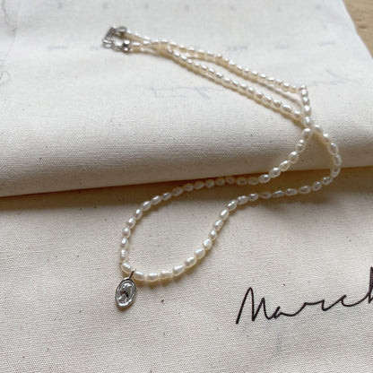Special Shaped Beads Empress Pendant Necklace Necklace