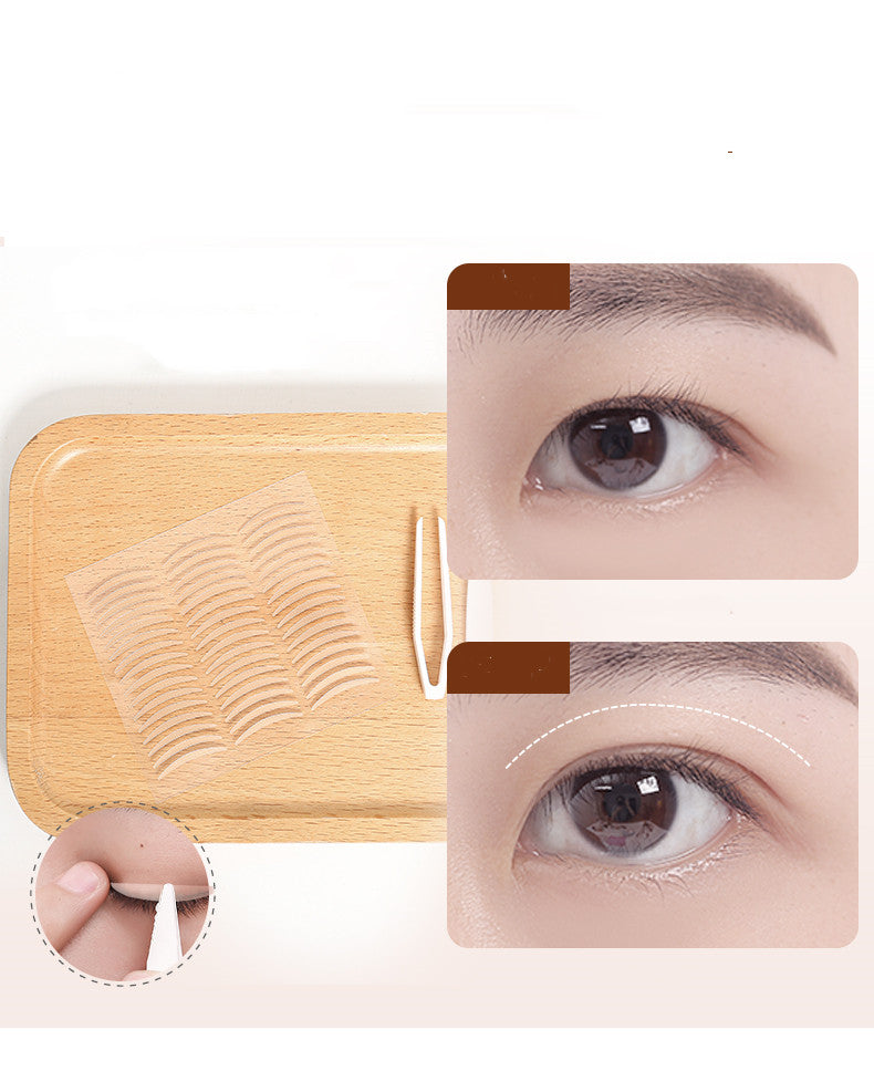 Non-marking natural double eyelid sticker