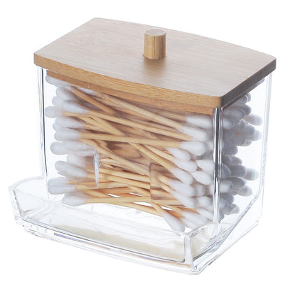 Household Cotton Puff Powder Puff Storage Cotton Swab Facial Wipe Box