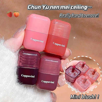 Mini Sweet Face Ice-Translucent Nude Moisturizing Natural Radiance Blush Liquid