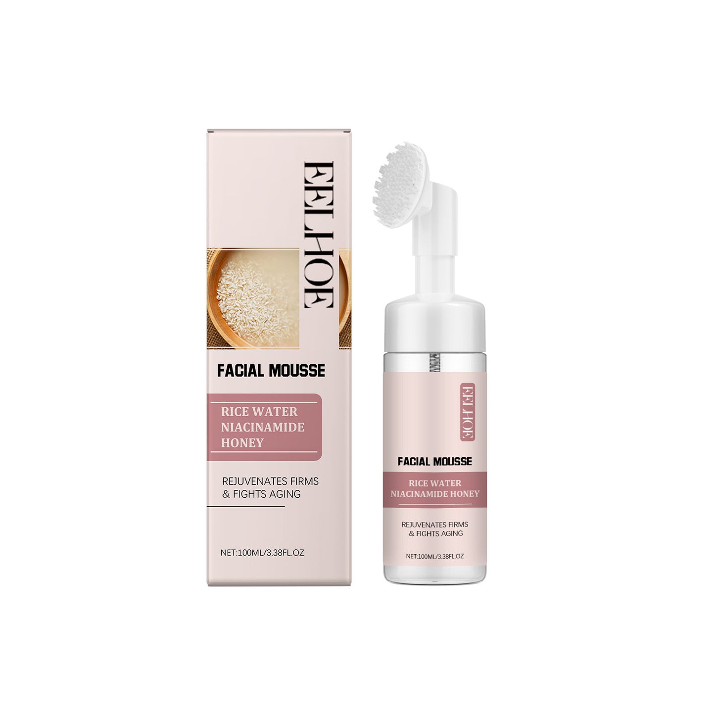 Rice Water Cleansing Mousse Gentle Cleansing Cutin