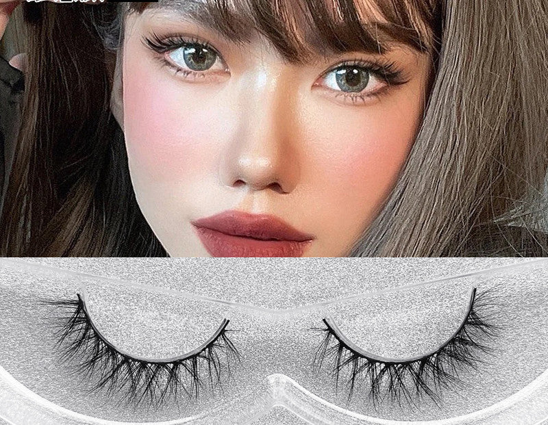 Natural Simulation Daily Messy Curling 3D Stereo False Eyelashes