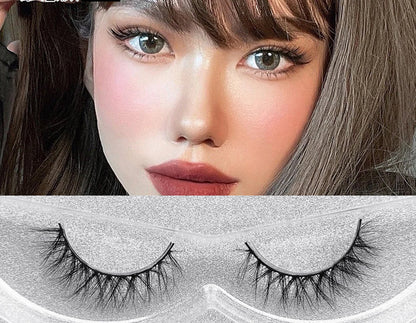 Natural Simulation Daily Messy Curling 3D Stereo False Eyelashes