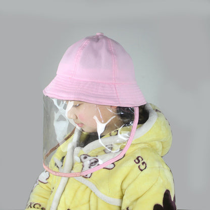 Anti-spray children's fisherman hat