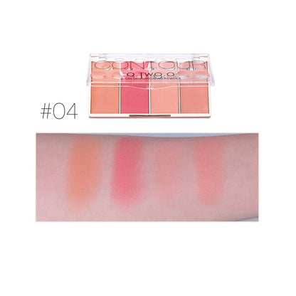 Brightening Three-dimensional Highlight Rouge Pearlescent Powder Pan