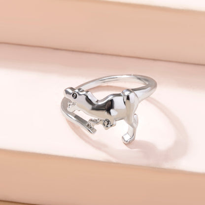 Dinosaur Animal Ring Tyrannosaurus Stegosaurus Open Rings For Women Jewelry