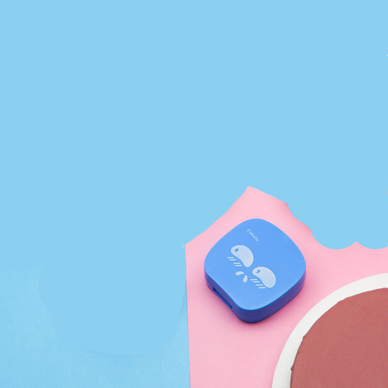 Cartoon Contact LensPortable Lens Case