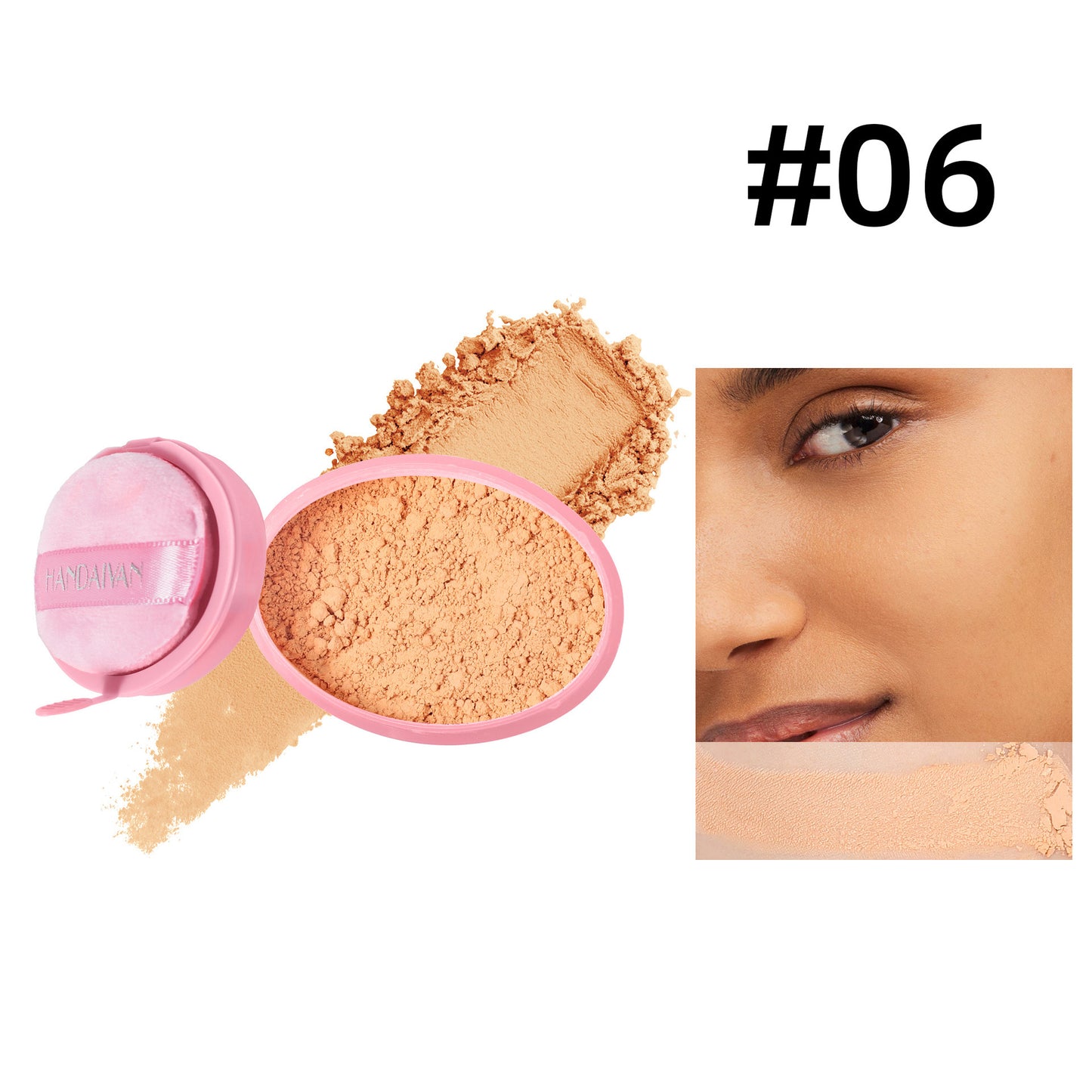 Non-transferring Concealing Waterproof Setting Powder