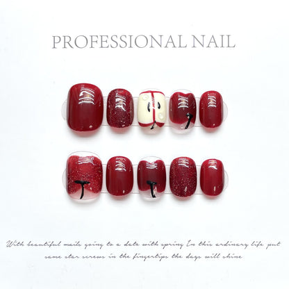 Hand Painted Wear Nail Beauty Nail Patch