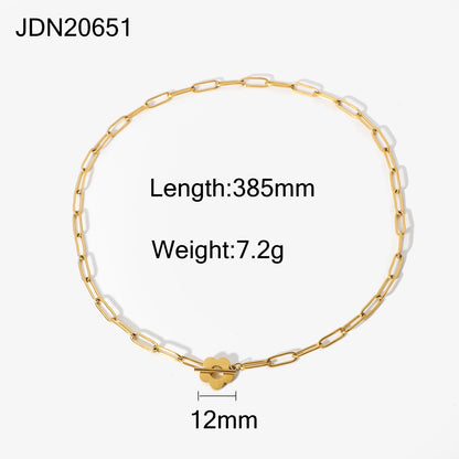 Clip Chain Necklace For Women