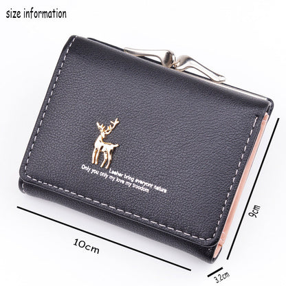 New Cartoon Leather Women Wallet Pocket Ladie Clutch Purs
