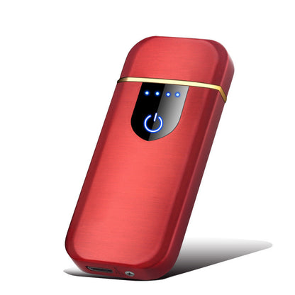 Creative ultra-thin fingerprint usb charging lighter