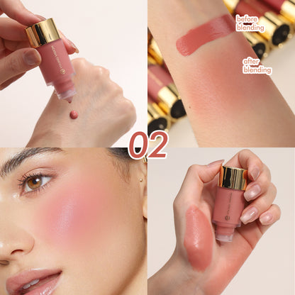 Women's Fashion Silky Natural Dropper Liquid Blush