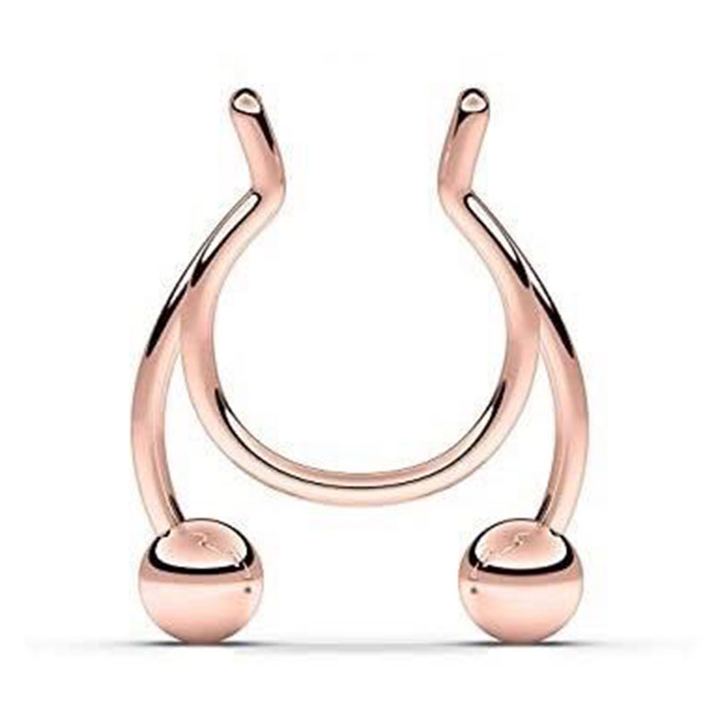 Stainless steel nose ring