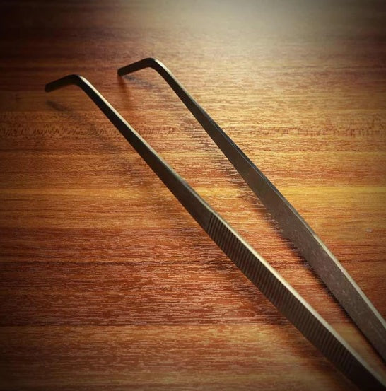 Stainless steel tweezers