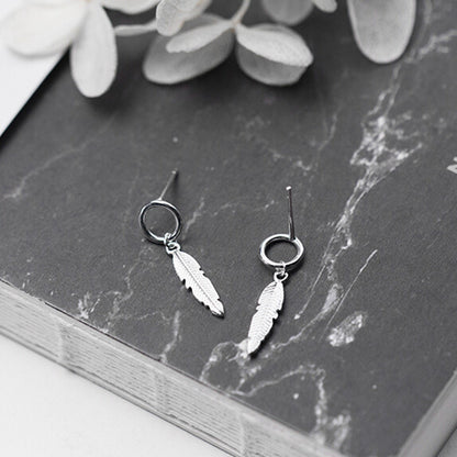 Sweet leaf earrings earrings