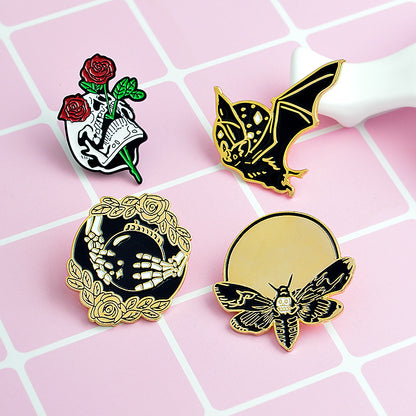 Personalized alloy brooch