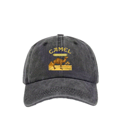 Mens Outdoor Simple All-Match Embroidered Letter Baseball Cap