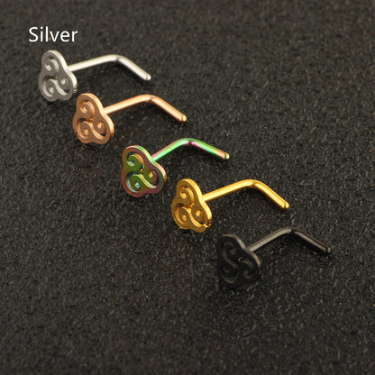 Body Piercing Nose Nail Nose Ring Stainless Steel Earring